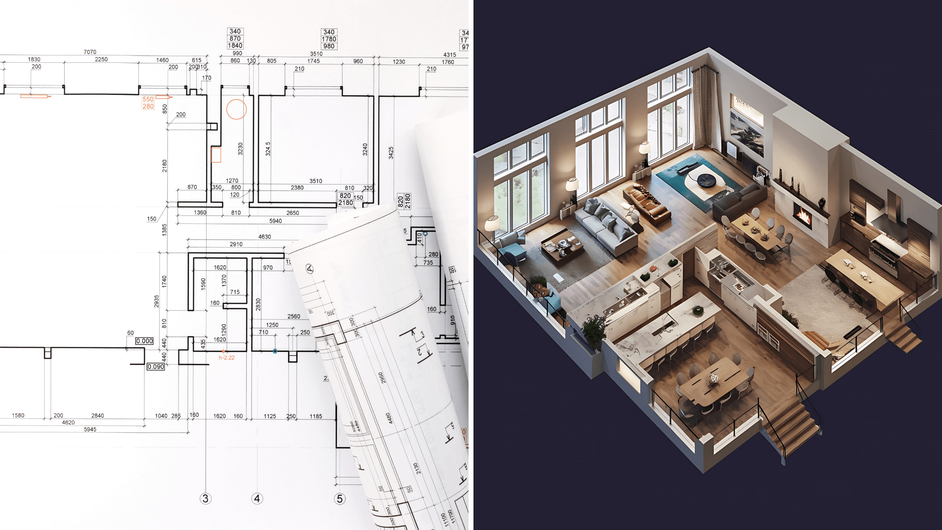 Конкуренты делают чертежи. Отличаться = выигрывать.