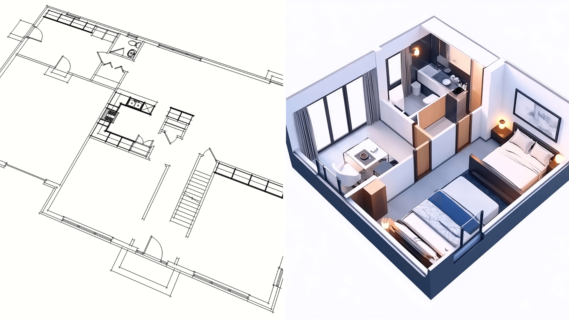 3D снижает страх ошибки.