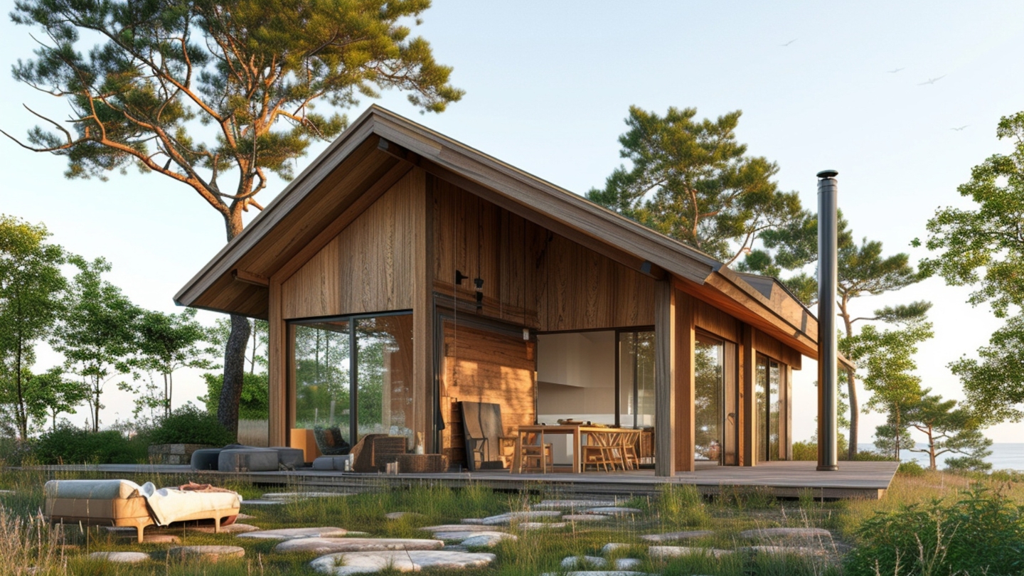 Модульный дом с баней