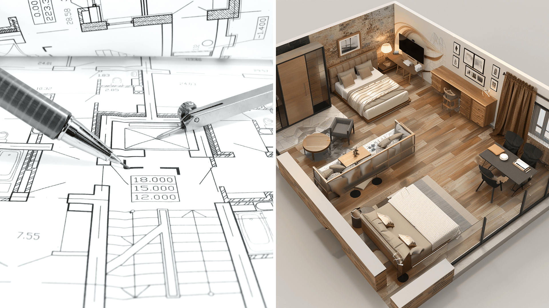 3D показывает эмоции, свет, масштаб.