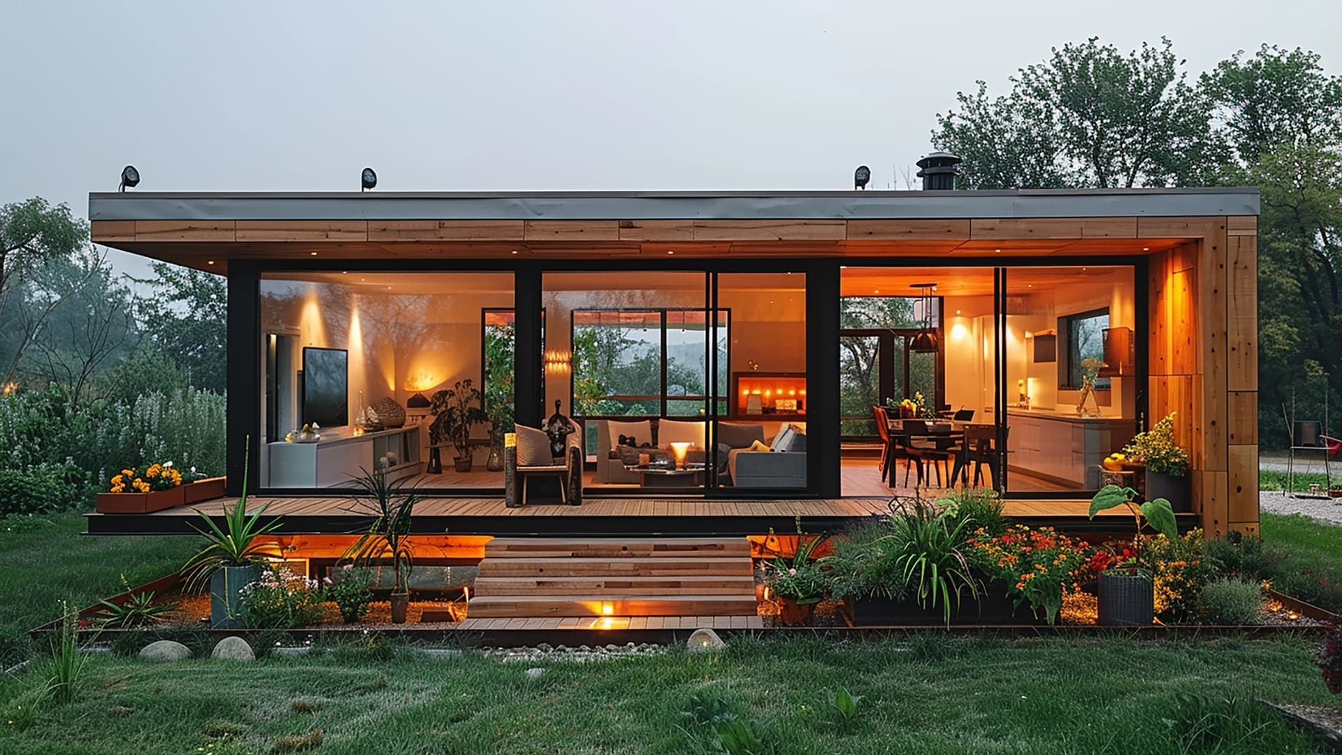 Дом, который приходит тихо — и живёт так же