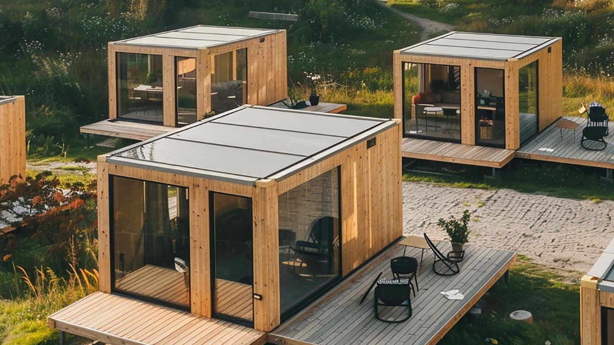 Модульный дом с участком