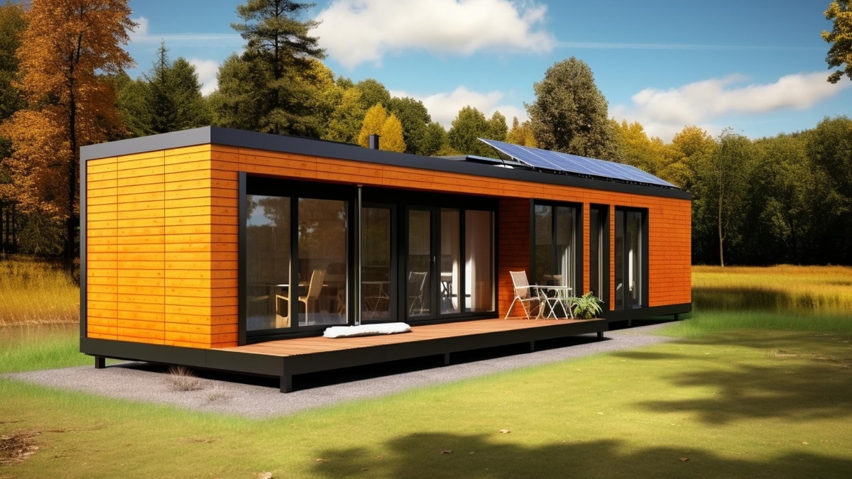 Модульный дом с участком