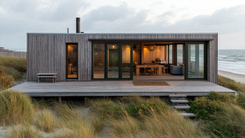 Модульный дом в скандинавском стиле